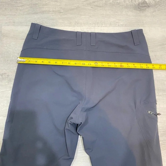 MEC Large Nylon Stretch Pullon Hiking Pants Athletic in Stormy Grey Size 36 - Picture 14 of 17